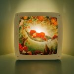 BIJDEHANSJE PICTURE FOR THE LAMP- ENCHANTED FOREST