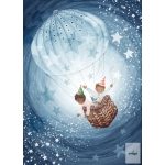 BIJDEHANSJE CARD - TO THE MOON AND BACK