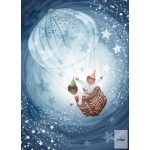 BIJDEHANSJE CARD - TO THE MOON AND BACK