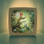 BIJDEHANSJE PICTURE FOR THE LAMP - SPRING FOREST FAIRY