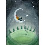 BIJDEHANSJE WALLPICTURE - MOON