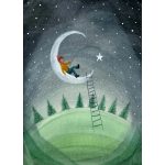 BIJDEHANSJE WALLPICTURE - MOON