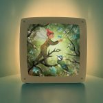 BIJDEHANSJE PICTURE FOR THE LAMP - SPRING FOREST FAIRY