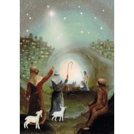 BIJDEHANSJE CARD - STAR OF BETLEHEM