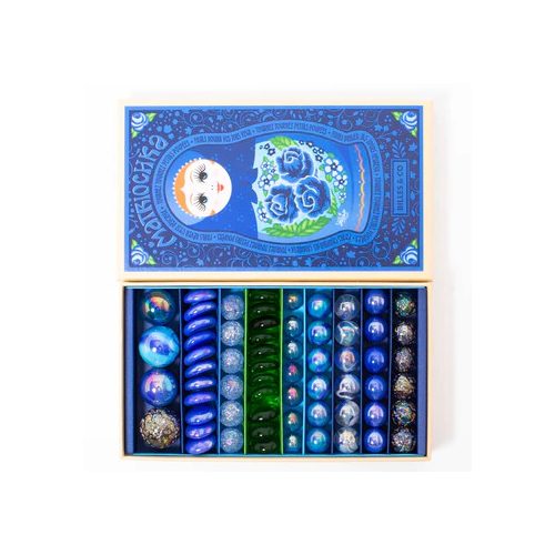 BILLES & CO MARBLES SET -  MATRYOCHKA YELENA BOX 