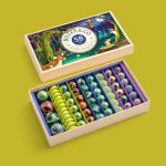 BILLES & CO MARBLES SET -  FOREST MAGIC BOX