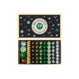 BILLES & CO MARBLES SET -  CHRISTMAS SELECTION BOX