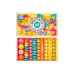 BILLES & CO ÜVEGGOLYÓ SZETT -  JUICY COLORS BOX