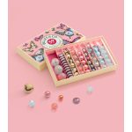 BILLES & CO MARBLES SET -  BUTTERFLIES ANAMORPHIC BOX