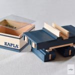 KAPLA 40 DB-OS DOBOZ, SÖTÉTKÉK 