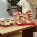 KAPLA 40 DB-OS DOBOZ, PIROS 