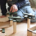 KAPLA 40 DB-OS DOBOZ, SÖTÉTZÖLD 