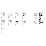 CUBORO JUMP WOOEN MARBLE RUN 