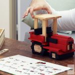 KAPLA TRAKTOR KÉSZLET, 155 DB-OS