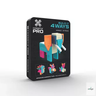 CONNETIX PRO BUILD IT 4 WAYS ÁLLATOS SZETT, 30 db 