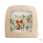 TOVERLUX PICTURE FOR THE LAMP - Elsa Beskow - Christofer's Garden Silhouette