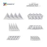 CONNETIX CLEAR SHAPE EXPANSION PACK 24 PC