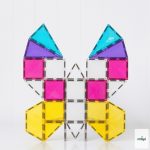 CONNETIX GLITTER UNICORN PACK, 56 PCS