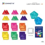 CONNETIX LIGHT STAR/ VILÁGÍTÓ CSILLAG SZETT, 28 DB-OS