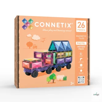 CONNETIX PASTEL MOTION SZETT, 26 DB 