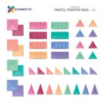 CONNETIX PASTEL STARTER SET, 64 PC
