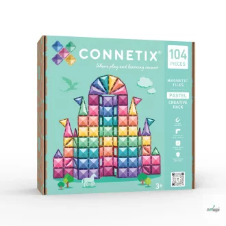CONNETIX PASTEL CREATIVE PACK, 104 DB - ELŐRENDELÉSRE