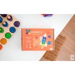 CONNETIX SZIVÁRVÁNY NÉGYZETEK SZETT, 42 DB