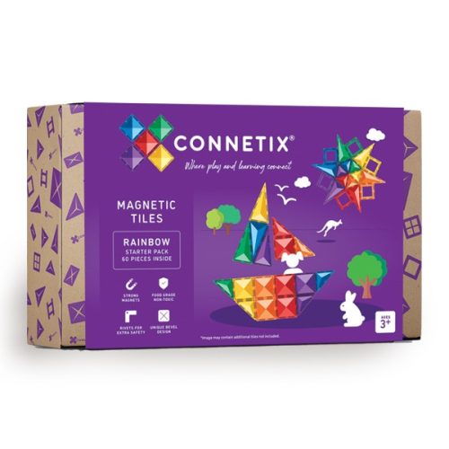 CONNETIX SZIVÁRVÁNY STARTER SZETT, 60 DB