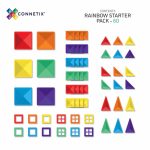 CONNETIX RAINBOW STARTER PACK, 60 PC