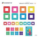 CONNETIX BRIGHT PORTAL PACK, 48 PCS