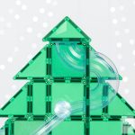 CONNETIX KARÁCSONYI GOLYÓPÁLYA SZETT, 71 DB - limitált 