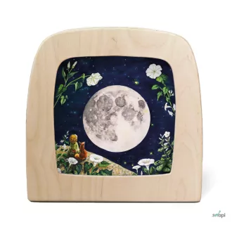   TOVERLUX KÉP A LÁMPÁBA,  Sonne Mond und Erde - Little Prince sziluett