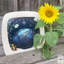 TOVERLUX KÉP A LÁMPÁBA - Sonne Mond und Erde csillagtérkép (ANGOL)