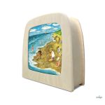  TOVERLUX PICTURE FOR THE LAMP- Eentje van Margo -  By the Sea Silhouette