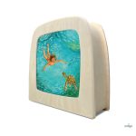  TOVERLUX PICTURE FOR THE LAMP- Eentje van Margo -  Turtle Silhouette