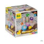 ERZI FAJÁTÉK -  JÁTÉKBABA ÁPOLÓ SZETT