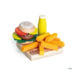 ERZI FAJÁTÉK - VEGABURGER SZETT