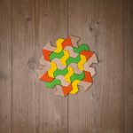 ERZI ÉPÍTŐKÉSZLET, GEOBLOX ZIGZAG  -  ELŐRENDELÉSRE