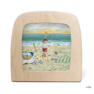   TOVERLUX KÉP A LÁMPÁBA, Gwen's Illustrations -  I hear the Sea Silhouette