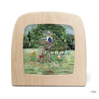   TOVERLUX KÉP A LÁMPÁBA, Gwen's Illustrations - Treehouse Silhouette