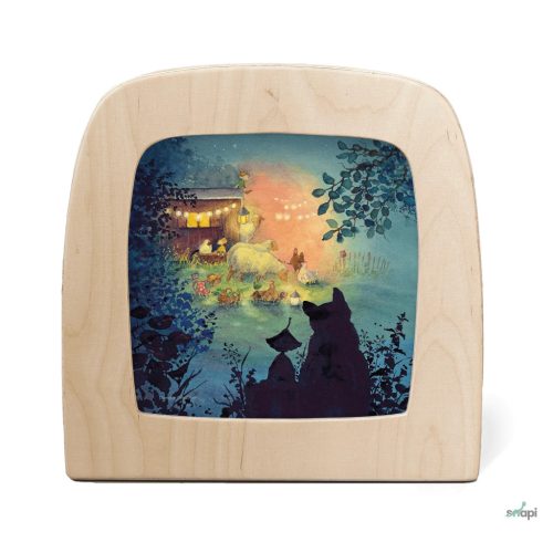 TOVERLUX PICTURE FOR THE LAMP - Daniela Dresher - Barn Party Silhouette