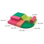 IGLU SET, EXPLORER, PINK-GREEN 