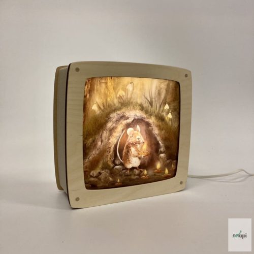 IRIS ESTHER KÉP A LÁMPÁBA, CANDLEMOUSE - TÉLI