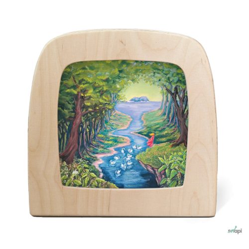 TOVERLUX PICTURE FOR THE LAMP,  Kapitein Kalk - Wild Swans Silhouette