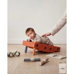 MODU ACTIVITY SET, BURNT ORANGE/DUSTY GREEN 