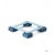 MODU BALANCE TRACK SET, DEEP BUE/SKY BLUE - for pre-order