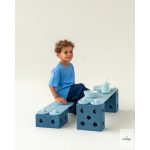 MODU BALANCE TRACK SET, DEEP BUE/SKY BLUE - for pre-order