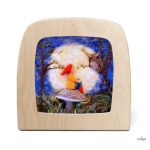 TOVERLUX KÉP A LÁMPÁBA,  Het Wol Feetje - Gnome in Full Moon Silhouette