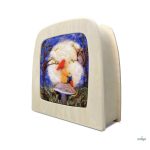 TOVERLUX KÉP A LÁMPÁBA,  Het Wol Feetje - Gnome in Full Moon Silhouette