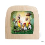 TOVERLUX PICTURE FOR THE LAMP, Het Wol Feetje - Children of the Forest Silhouette